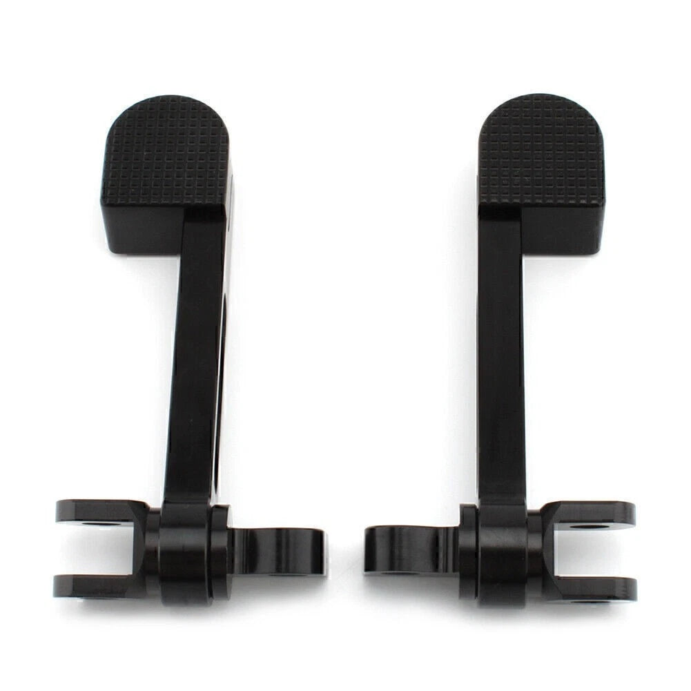 Stirrup Heel Footpeg Rest Pegs for Harley Sportster XL 883 1200 Softail FXWG FXR