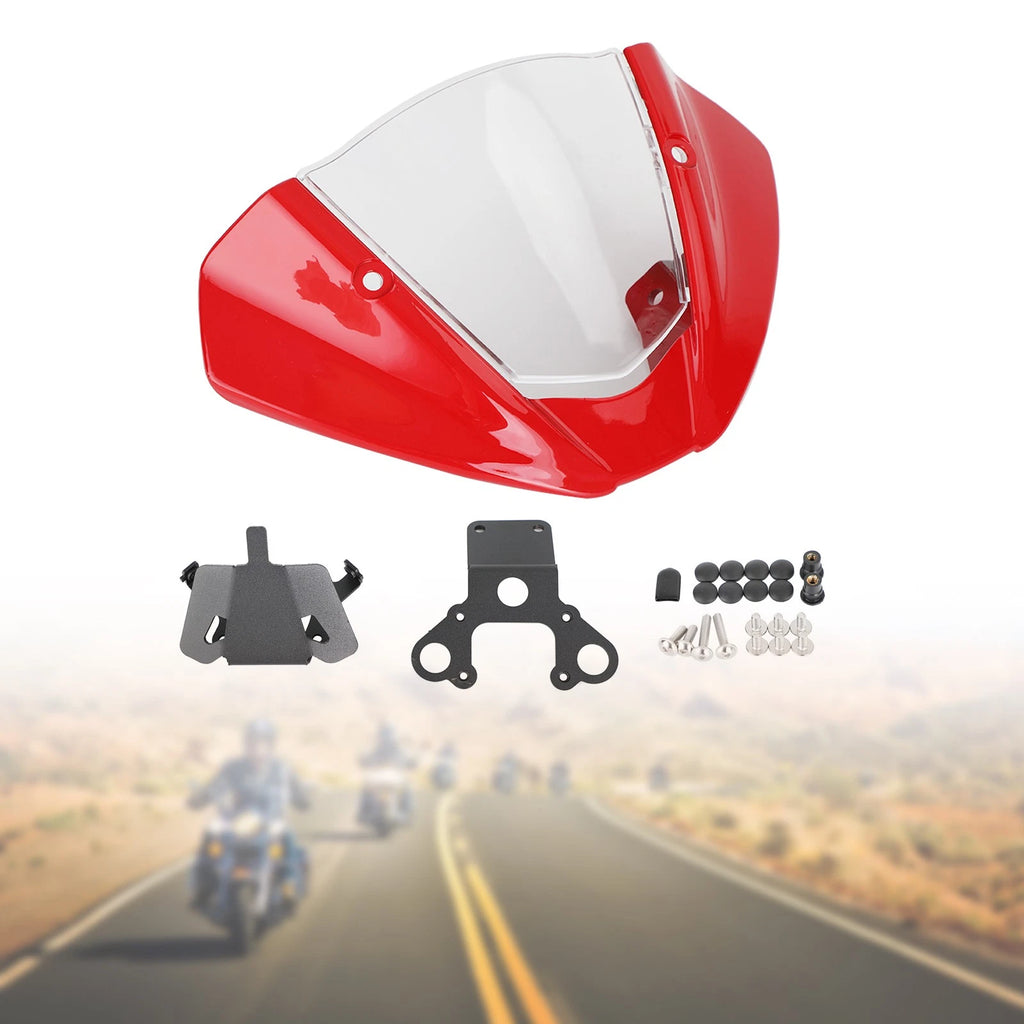 Windshield for Ducati Monster 937/950 (2021–2022) Red