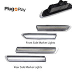Set of 4 LED Fender Bumper Side Marker Lights for Acura TL (2004–2008)