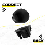 Set of 2 Fog Light Covers for Toyota Tacoma (2005–2011)