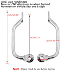 Chrome Passenger Grab Handle Bar for Kawasaki Z 900 950 RS (2017–2022)