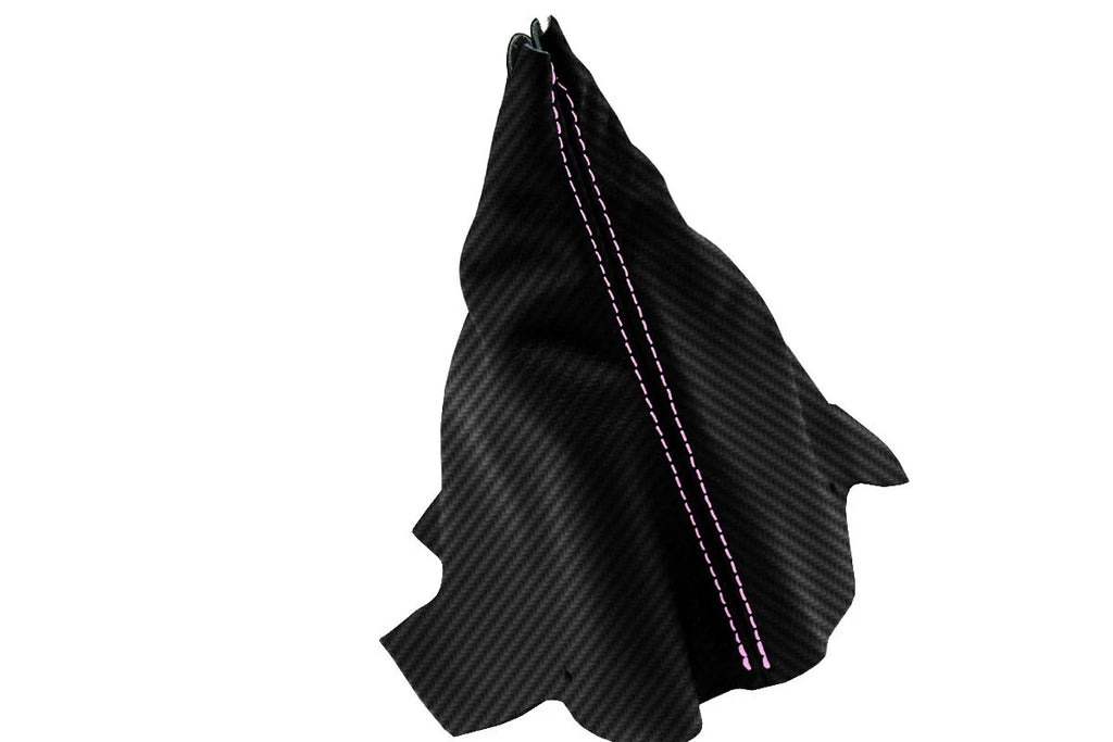 Manual Shift Boot for Chevrolet Camaro (1982–1992) Carbon Fiber Pink Stitch
