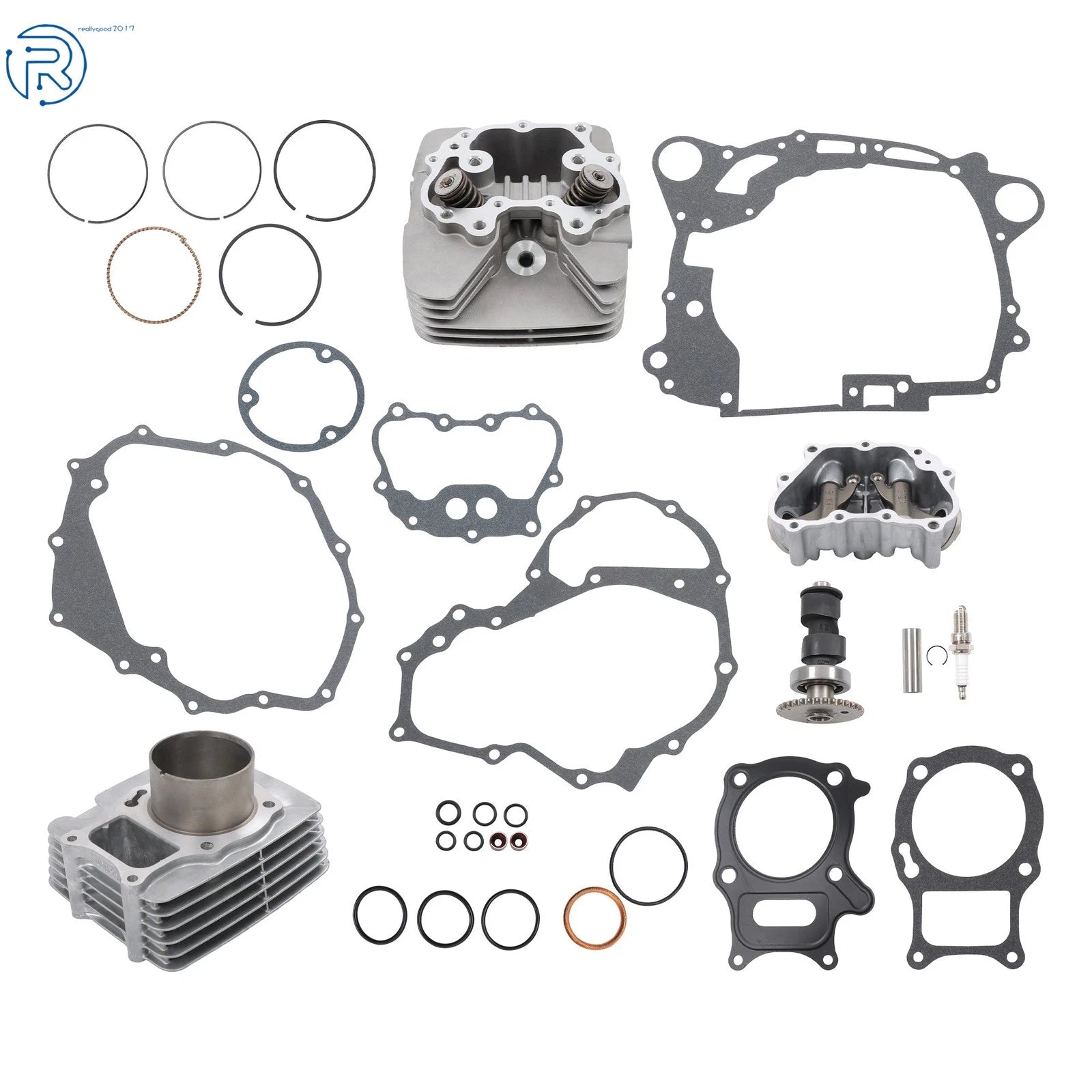 Engine Cylinder Head and Cover for Honda TRX250EX (2001-2009)