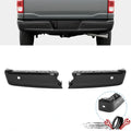 Set of 2 Rear Bumper Ends with Sensor Holes for Ford F-150 (2021–2023)