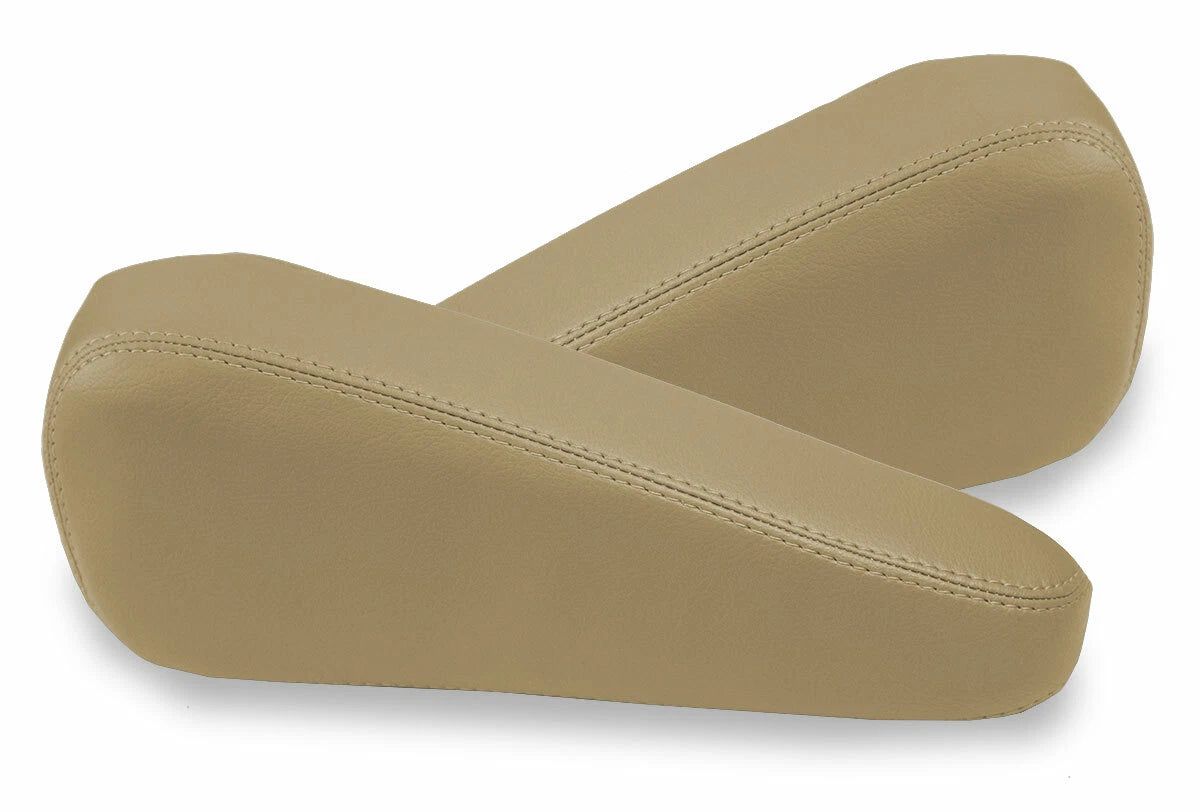 Leather Front Seat Door Armrest Cover for Chevrolet Astro (1995–2005) Beige