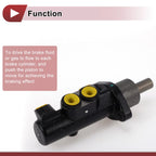 Brake Master Cylinder No.M630424/7M0611019 for Volkswagen EuroVan (1997–1999)