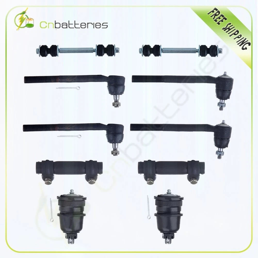 10Pcs Suspension Sway Bar Tie Rod End Adjusting Sleeve for Chevrolet Blazer S10