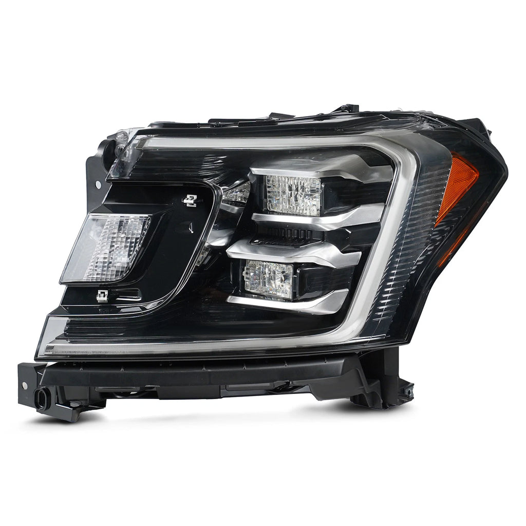 LED Headlight Plating Projector Cover Left Driver for Ford Expedition (2018–2021)