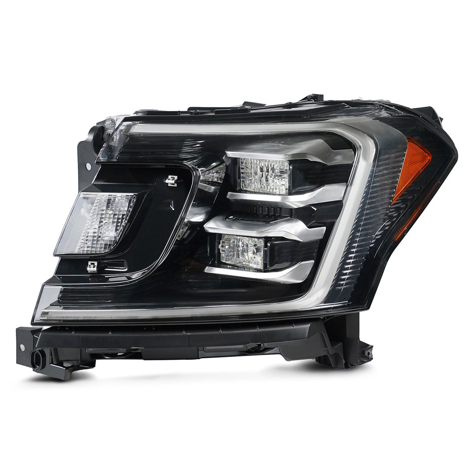 LED Headlight Plating Projector Cover Left Driver for Ford Expedition (2018–2021)