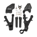 Foot Pegs Footrest Bracket for Yamaha YZF R6 (2006–2016) Black