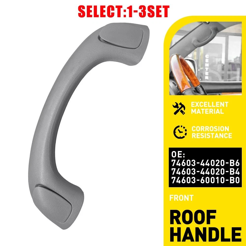 Front Upper Roof Grab Handle Gray for Toyota 4Runner & Lexus GX470 (2003–2009)