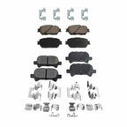 Brake Pad Set for Toyota Camry (2002–2006) Front & Rear