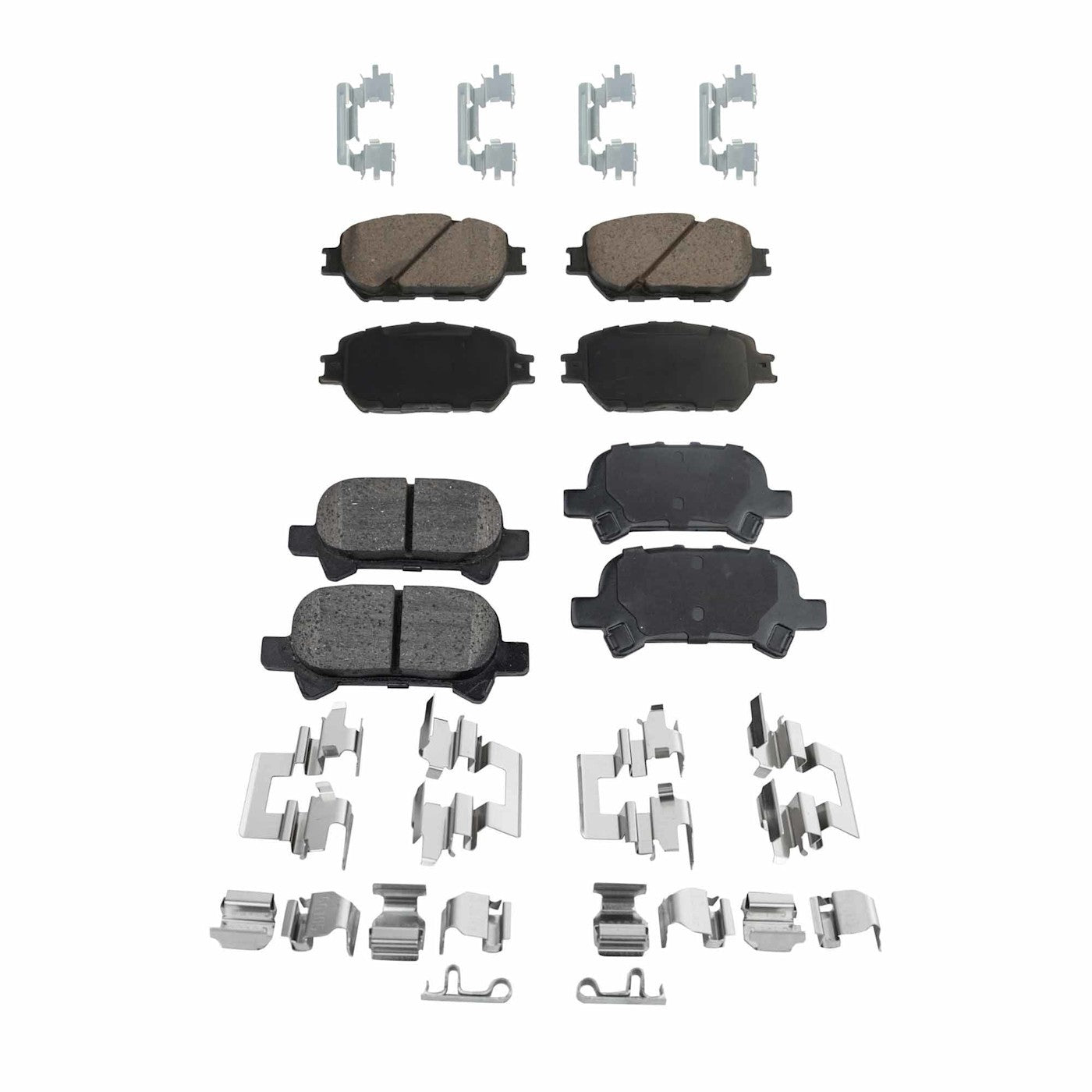 Brake Pad Set for Toyota Camry (2002–2006) Front & Rear