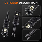 Set of 4 Struts for Honda Accord (2008-2012) w/Coil Spring & Sway Bars