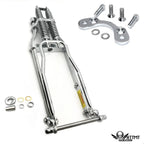Springer Front End +4" Over Stock Length with Handlebar Adapter for Harley Custom