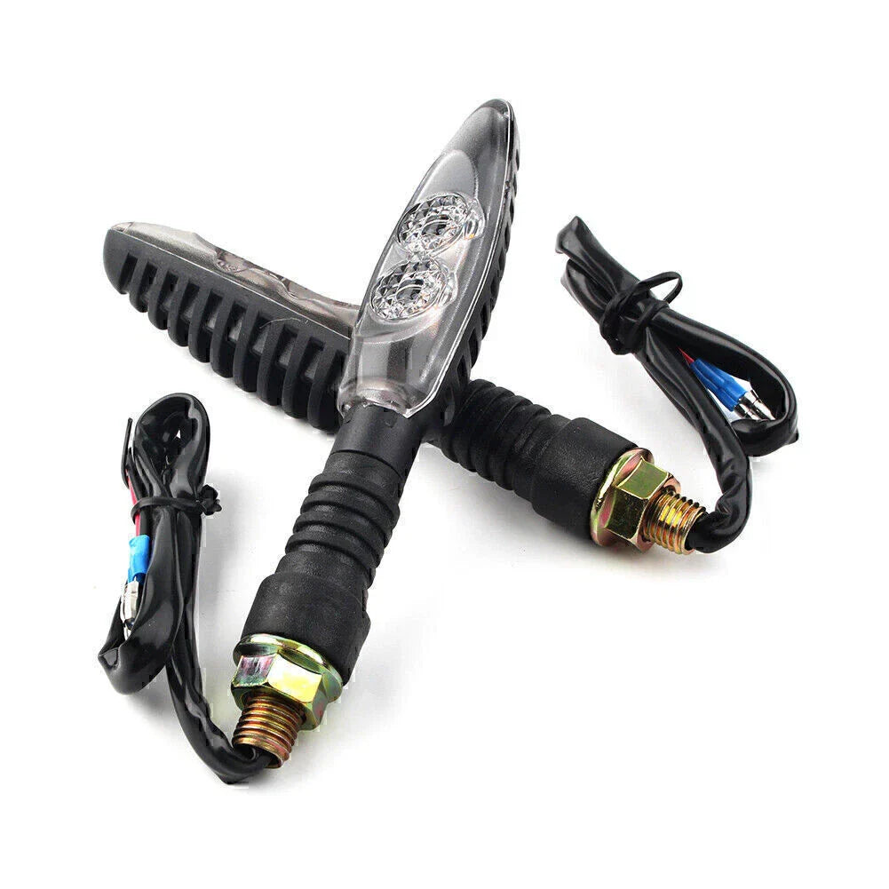 8mm Mini 12V LED Turn Signal Lights for Harley