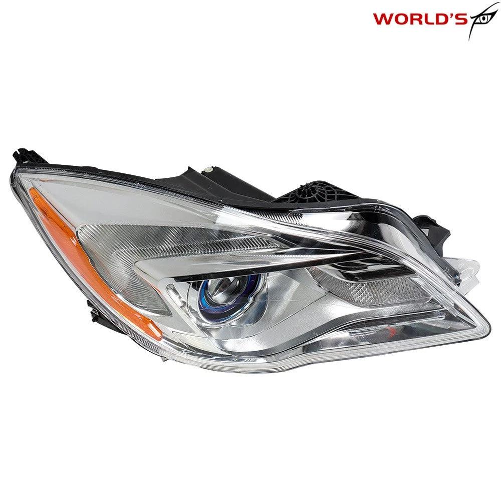 Headlight for Buick Regal (2014–2017) Projector Halogen Chrome Housing Right