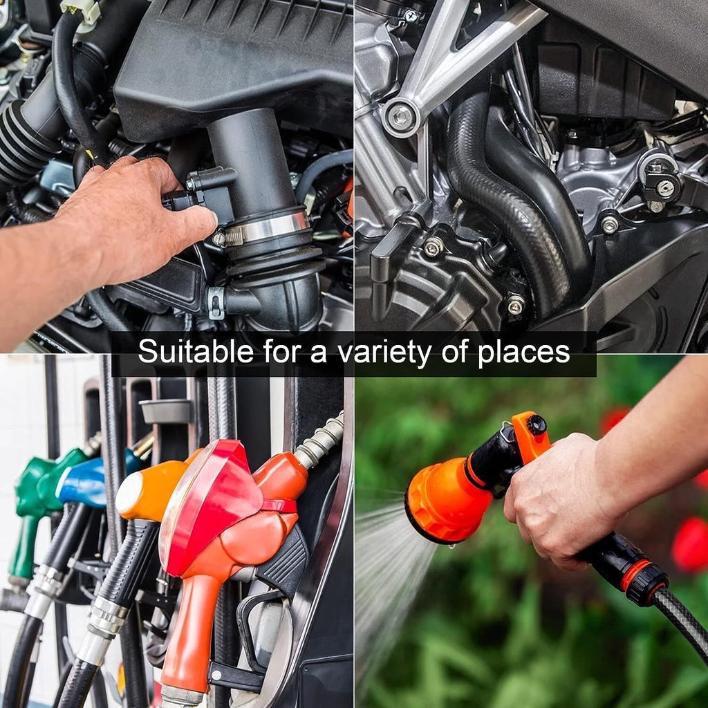 Fuel Hose Line Push Lock for 3/8" for Universal Use (2000-2020)