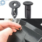 Set of 100 Plastic Rivets for Auto Fender Bumper Clips