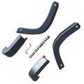 4X Mud Flap Delete for Chevrolet Silverado 1500 (2019–2024)