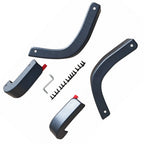 4X Mud Flap Delete for Chevrolet Silverado 1500 (2019–2024)