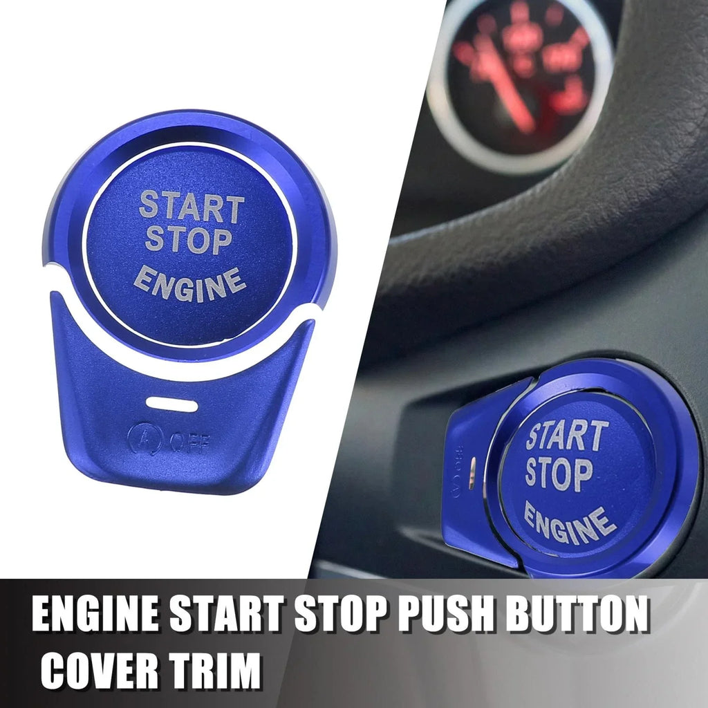 Start Stop Button Cover Kit for BMW 2/3/3GT/4/5/6/7/X1-X4/M2-M5 Blue
