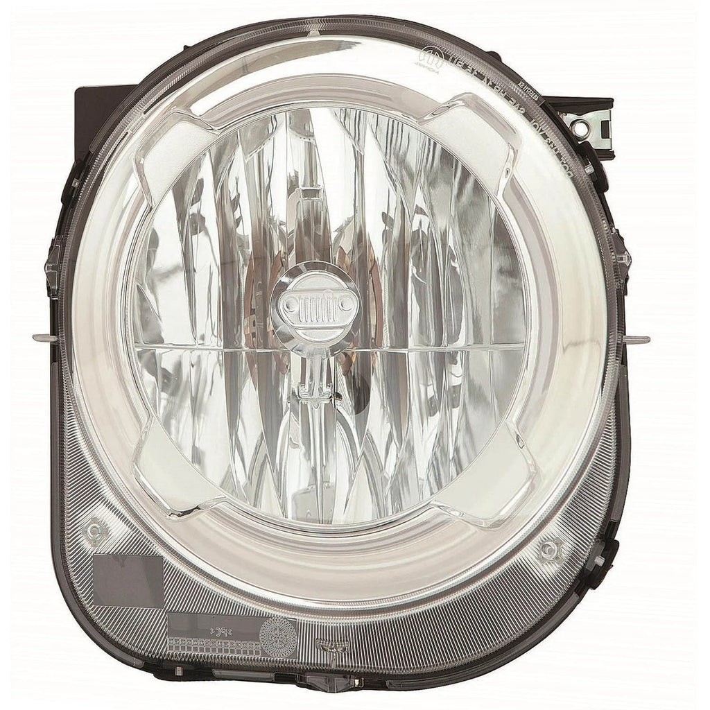 Replacement Passenger Side Halogen Headlight Assembly for Jeep Renegade (2015–2018)