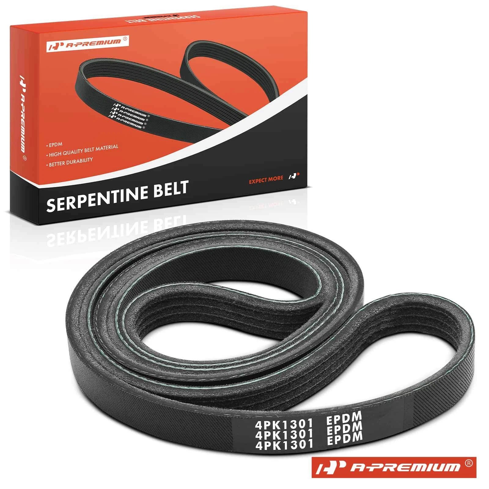 Serpentine Belt for Ford Escape (2023), Focus (2012–2018), Nissan Altima