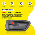 Set of 4 Door Handles for Toyota Camry (1997–2001)
