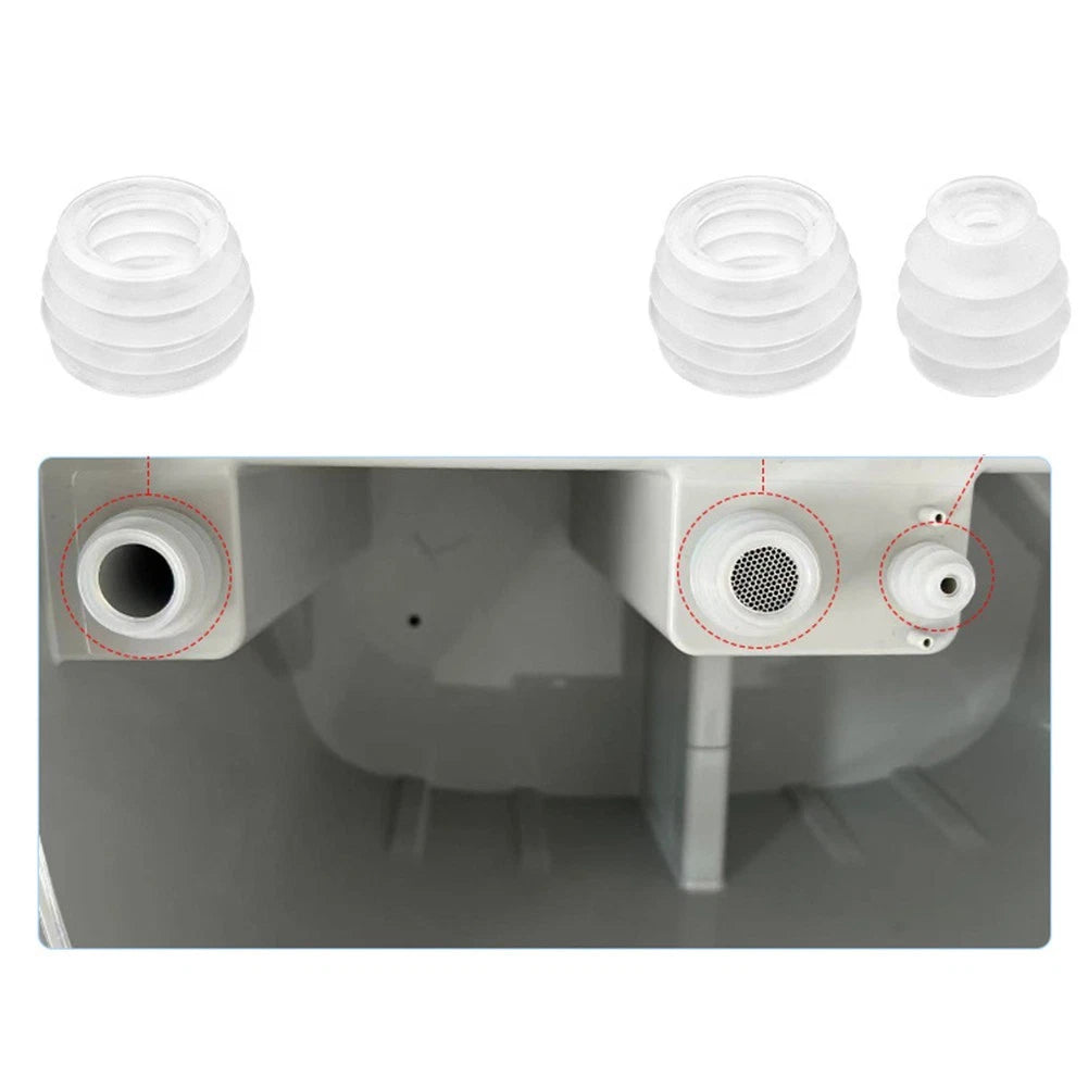 3X Replacement Sealing Ring for DJI ROMO S A P (2019–2021) Rubber O-Ring Set