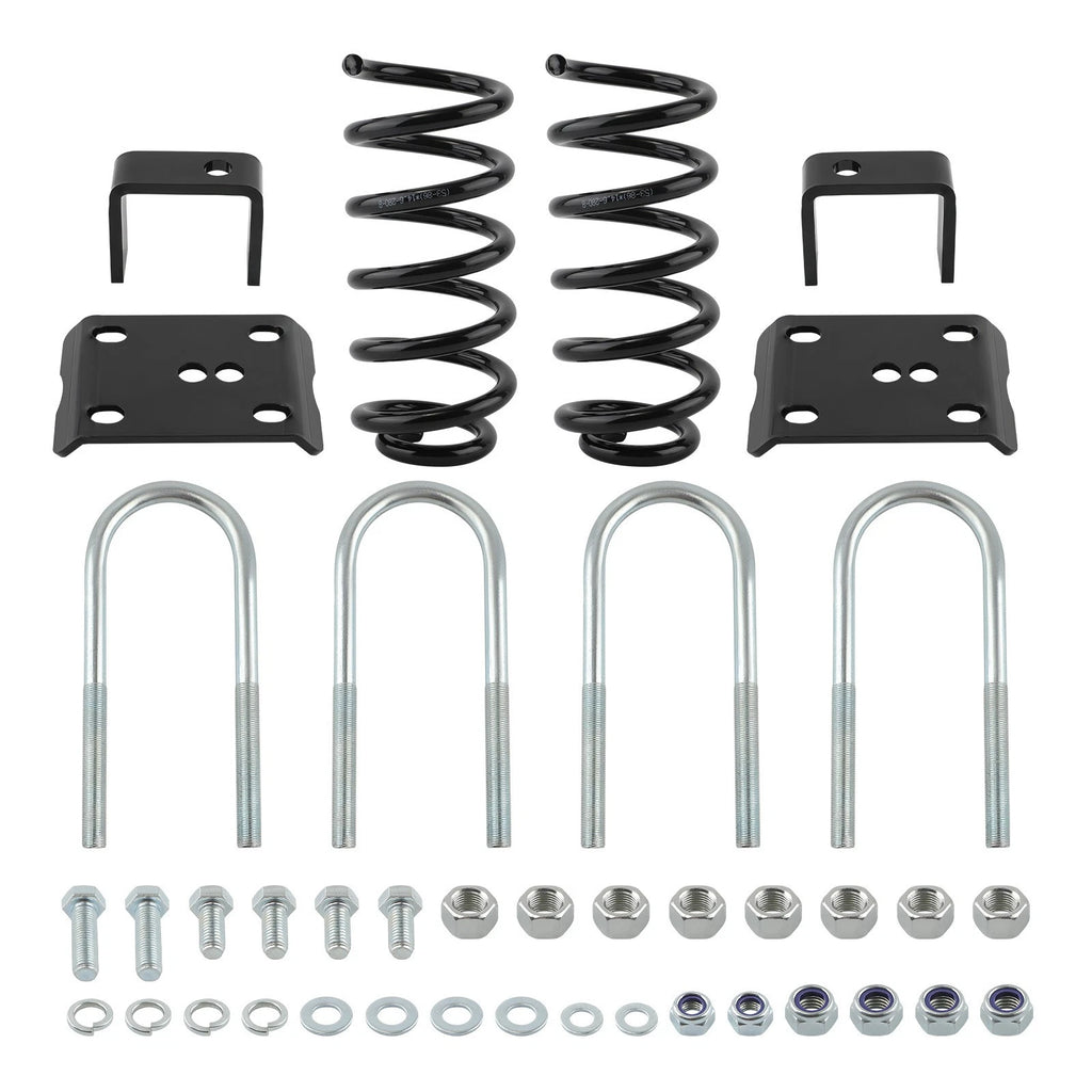 3" Drop Lowering Coil Springs & 5" Axle Flip Brackets for Ford Ranger (1983–1997)