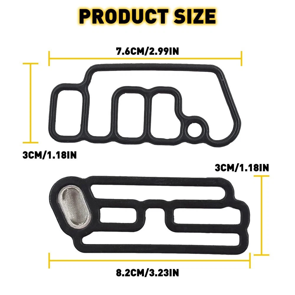 4Pcs VTEC Cylinder Head Solenoid Gasket for Honda Crosstour (2012) 15815R70A01