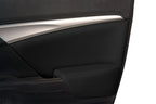 Front Insert Door Panel for Honda Civic Sedan (2012–2015) Black Leather