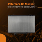 Aluminum Engine Radiator for Honda Odyssey (2018–2024) 13672 13672C HO3010248