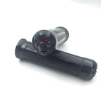 Skull Hand Grip 1" 25mm Handlebar for Harley XL 883 (1986–2023)