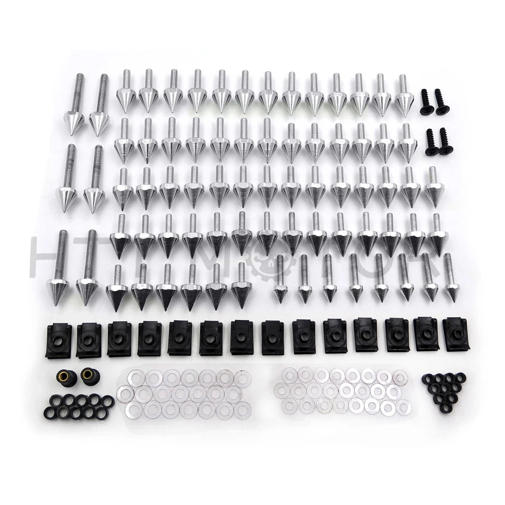 Complete Spike Fairing Bolt Kit for Suzuki Honda