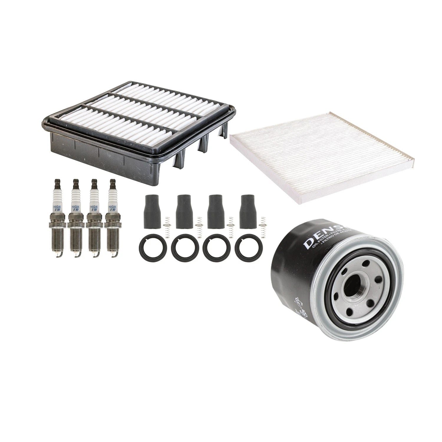Tune Up Kit with 4 NGK Spark Plugs & Boots for Kia Forte Koup (2009–2016)