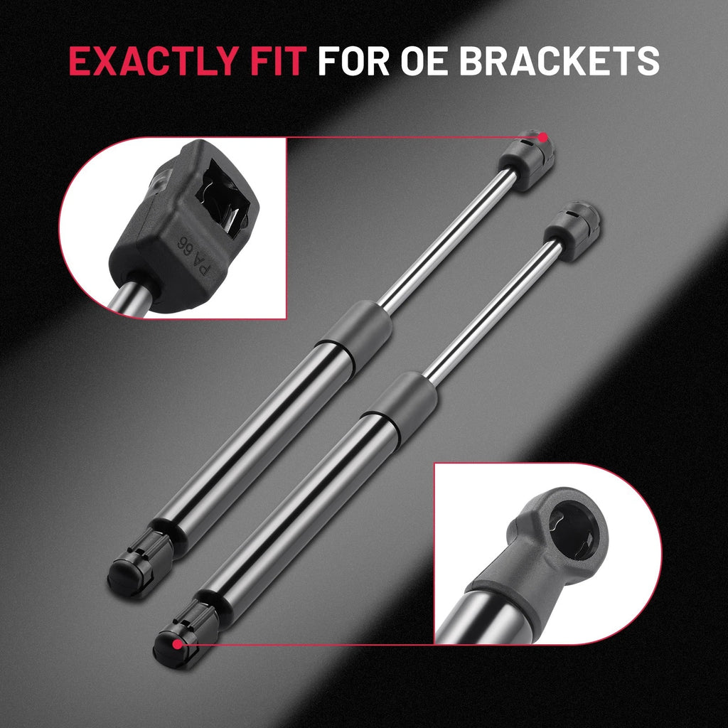 2X Gas Front Hood Lift Support Struts for Chrysler 300 (2005–2010) & Dodge Magnum (2005–2008)