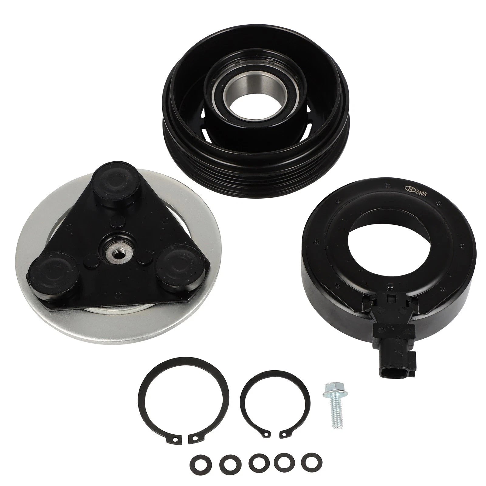 A/C Compressor Clutch Kit for Lincoln MKC (2015–2016) & Ford Escape 2.0L (2013–2016)