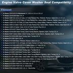 Engine Crankshaft Seal for Mazda 3 6 CX-3 (PE01102D5)