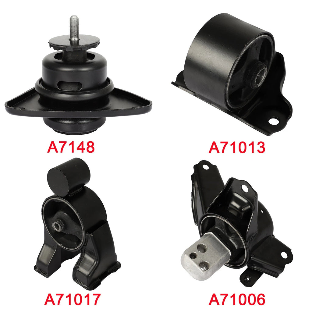 Set of 4 Engine Motor Mounts for Kia Forte Koup (2010–2013)