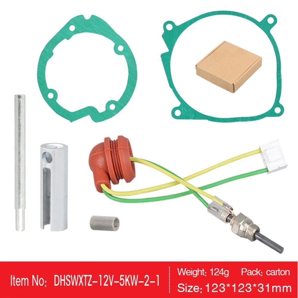 Air-Diesel Gasket + Ceramic Glow Plug for Chinese Diesel Heater (5-8KW)