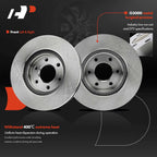 Front Disc Brake Rotors for Chevy Trailblazer (2006–2009) Saab 9-7x (2008–2009)