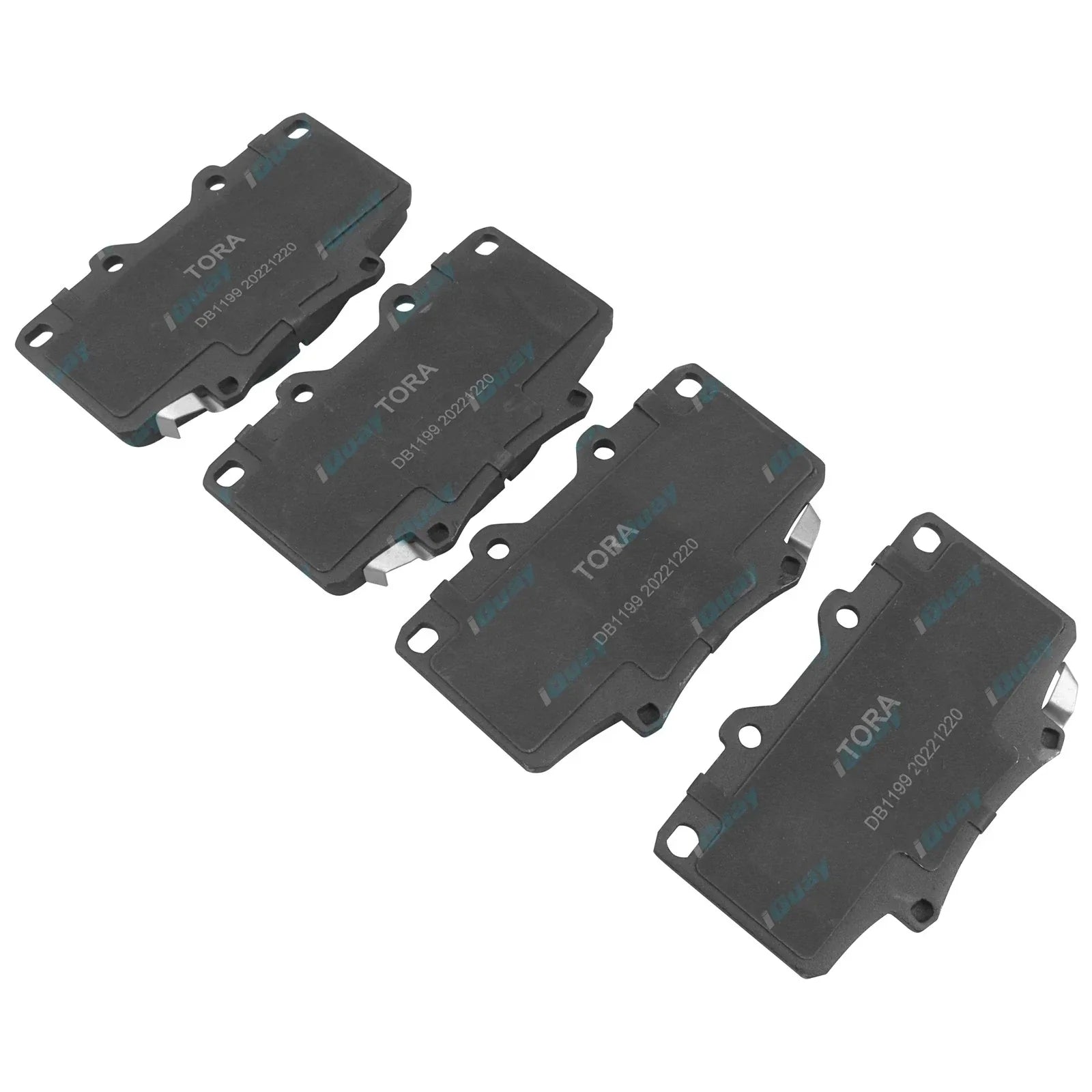 Front Brake Pad Set for Toyota Hilux 4Runner RN130R YN130 2.4L 22R (1989-1996)