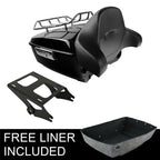 Trunk Rack Backrest for Harley Touring CVO Street Glide (2014–2026)