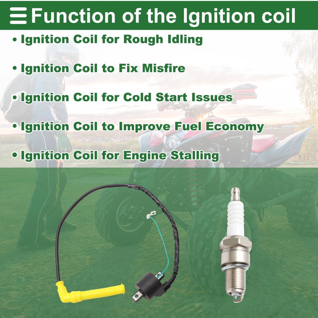 Set of 1 Ignition Coil for Honda Rincon 650 TRX650FA (2003–2005) No. 30500HN8003