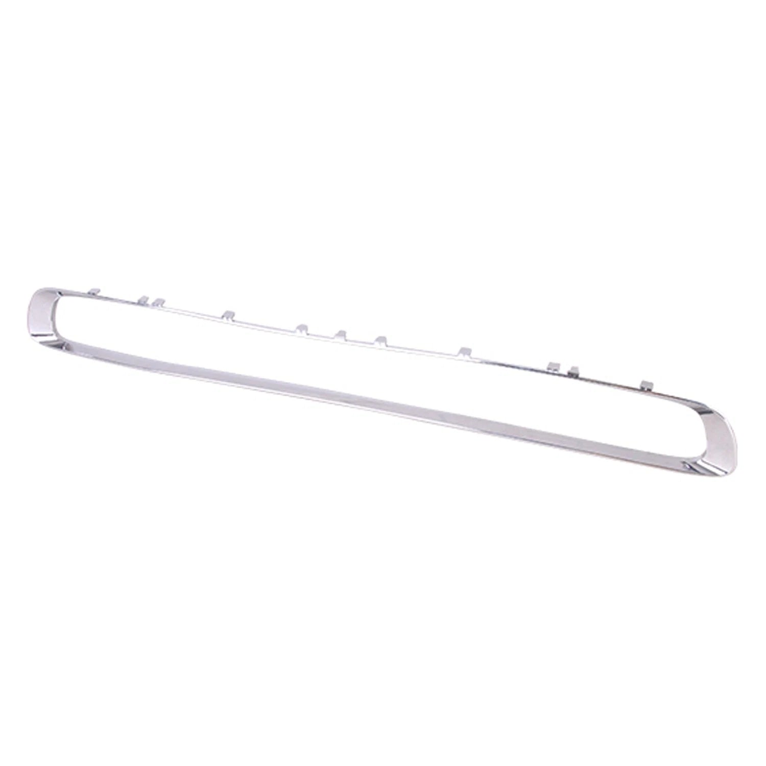 Replacement Chrome Polypropylene Front Bumper Cover Grille Frame