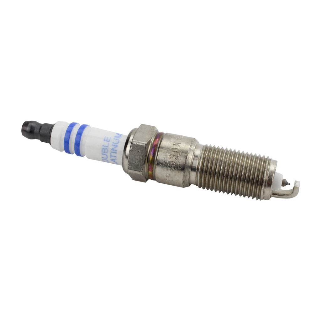 Spark Plug Set of 4 Bosch Double Platinum for Chrysler 300 Dodge Durango Jeep Wrangler