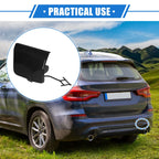 Tow Hook Eye Hole Cover Cap for BMW X3 G08 (2018–2023) Black Rear Right