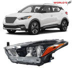 Halogen Headlight for Nissan Kicks (2018–2020) Left Driver Side